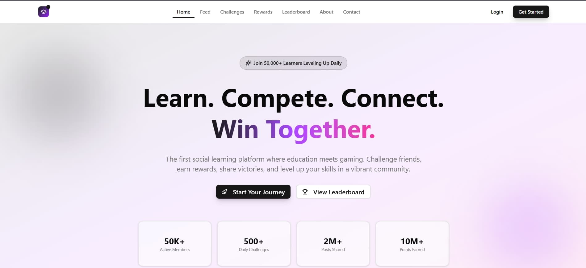 Gamify Learn (Gamified Learning Platform)